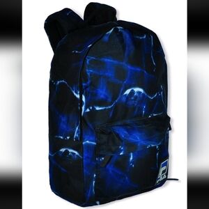 NWT Fila Blue and Black Marble Backpack